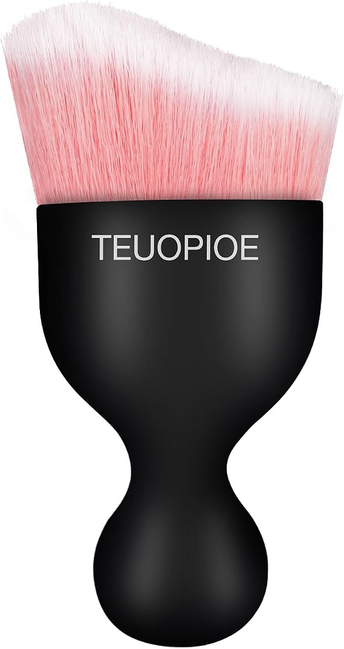 Car Detailing Brush for Interior Dusting and Air Vents,Pink White | Soft synthetic bristles clean dashboards, vents, and consoles. Lightweight PP handle is suitable for dry or wet use.