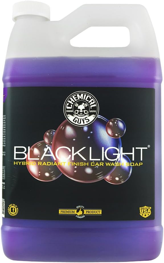 Chemical Guys, Black Light Foaming Car Wash Soap, Black Cherry, 1 Gallon