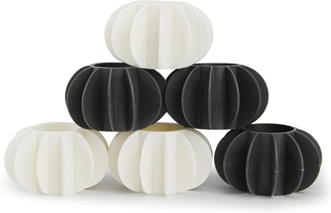 6Pcs Reusable Laundry Balls, TPR Anti-Tangle Washer Dryer Cleaning | TPR material, boosts detergent penetration, reusable design for clothes, towels, sheets washing cycles