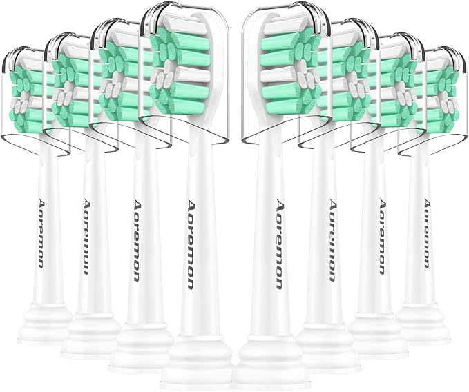 Replacement Toothbrush Heads for Philips Sonicare Replacement Heads,8PCS | Fit Sonimcare 2 Series Plaque Control, 3 Series Gum Health,DiamondClean,HealthyWhite and more Snap-On System