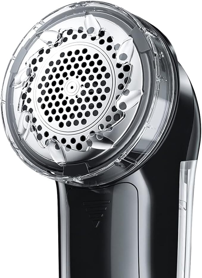 Bymore Fabric Shaver, Lint Shaver, Sweater Shaver for Clothes, Space Black | Compact one-button design refreshes clothes quickly and fits easily in a bag for home, office or travel
