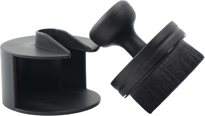VIKING Tire Shine Applicator Brush for Car Detailing, with Stand | Automotive Tire Dressing Applicator Brush, For Car Detailing and Car Wash Kit, Storage Stand Included