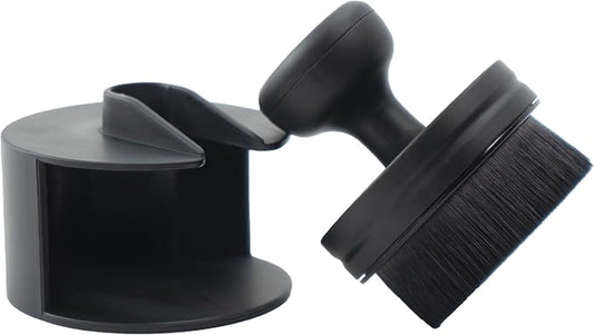 VIKING Tire Shine Applicator Brush for Car Detailing, with Stand | Automotive Tire Dressing Applicator Brush, For Car Detailing and Car Wash Kit, Storage Stand Included