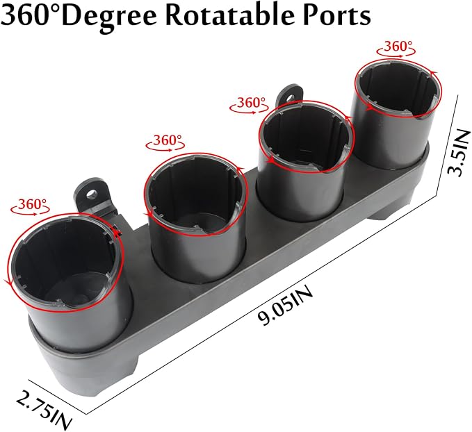 RTop Attachments Holder Compatible with Dyson Gen5 V15 V12 V11 V10 V8 V7 | Vacuum Cleaner Accessories Storage Tool Replacement Parts