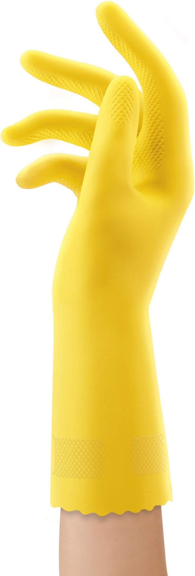 Playtex HandSaver Reuseable Rubber Cleaning Gloves (Large, Pack - 1), Everyday Protection Reusable Household Gloves