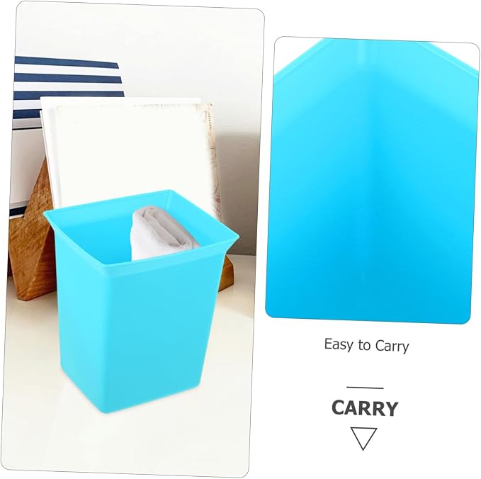 Zerodeko Portable Utility Basket Plastic Storage Caddy Organizer Bin for Hotel Cleaning Supplies Easy to Carry Cleaning Tool Holder Capacity Organizer for Household Use