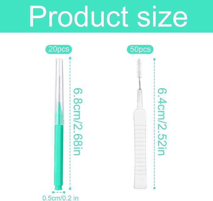 70pcs Shower Head Cleaning Tools, Multifunctional Anti-Clogging Showerhead Cleaner Picks Cleaning Brush Unclogger Accessories for Bathroom Small Holes Faucets Sink Gaps Nozzles