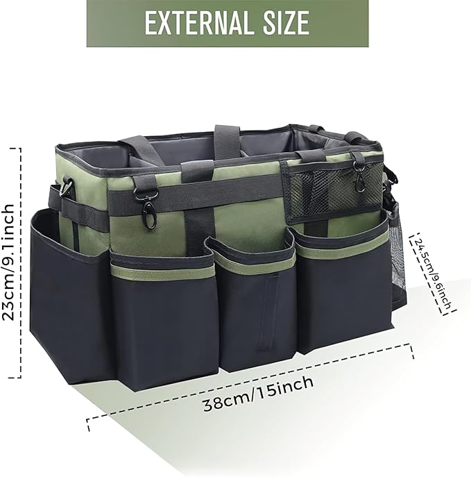 Cleaning tools, handbags, deep cleaning, housekeeping services, cleaning bags, butler's car storage bags (Royal blue)