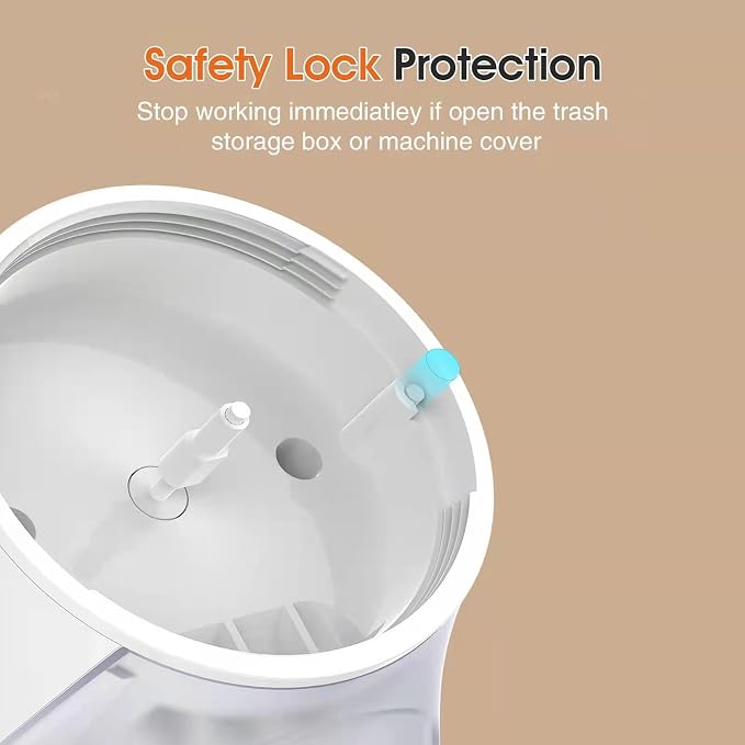 Electric Fabric Shaver, Lint Remover for Clothes, Rechargeable Sweater Shaver to Remove Fuzz and Pill for Sweater, Delicates, Bedding and Couch (White)