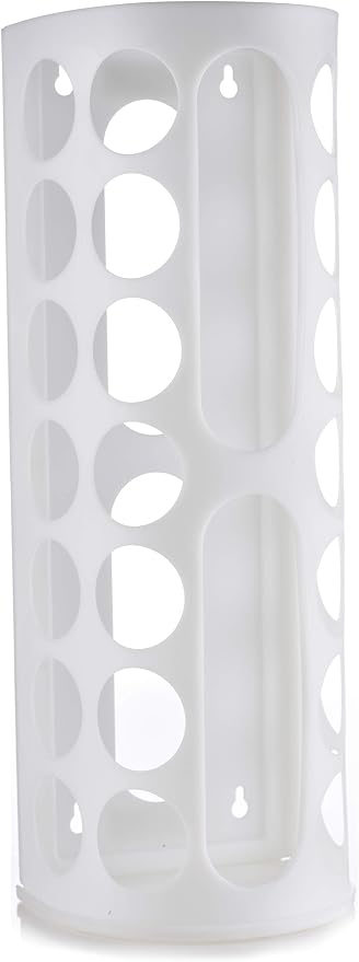 Handy Laundry Grocery Bag Storage Holder, Large Capacity Bag Dispenser, Neatly Store Plastic Shopping Bags & Keep Them Handy for Reuse, Access Holes Make Adding or Retrieving Bags Simple & Convenient