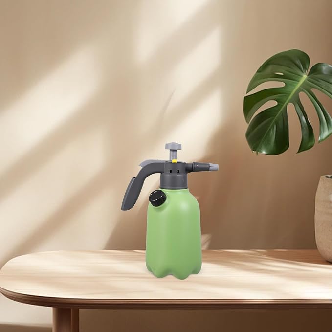 Gatuida Manual Pressure Sprayer Watering Bottle 2l Mint Green Garden Water Spray Bottle for Plants Hand Pump with Pressurized Pump