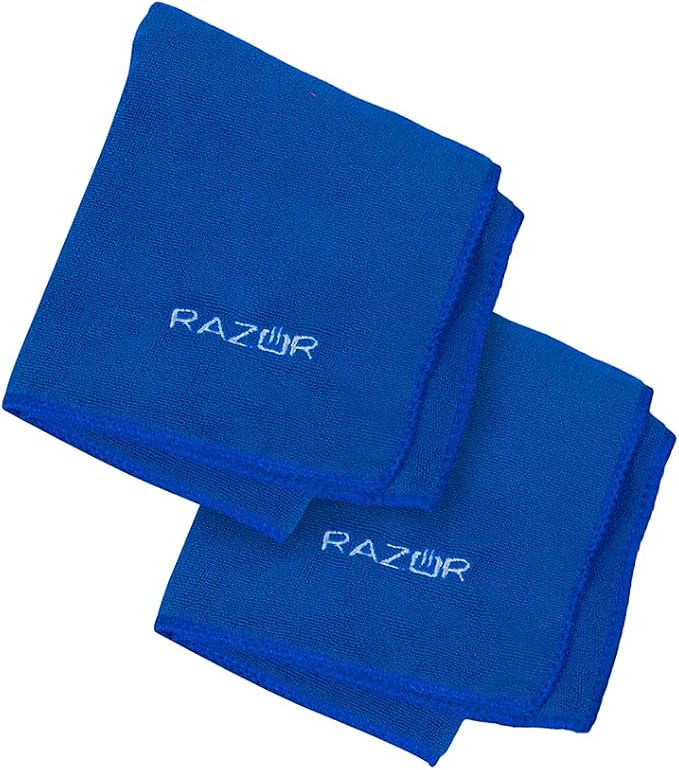Mr. Bar-B-Q Razor 2 Pack Microfiber Griddle Towel Cloth
