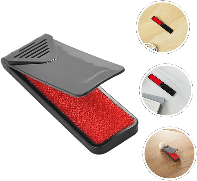 OUNONA 3pcs Lint Remover Brush for Clothes Bedding and Upholstery Portable and Lightweight Pet Hair and Dust Cleaner Lint Removal Tool for Home Use