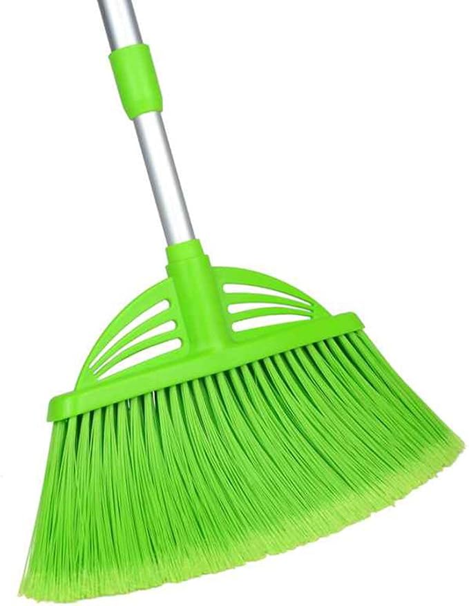 Three-Section Telescopic Aluminum Alloy Rod Long-Handled Broom
