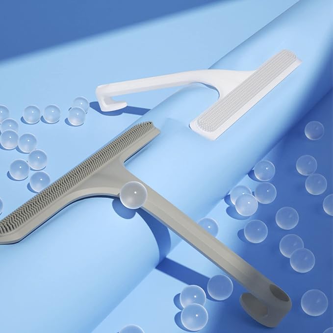 Silicone Shower Squeegee Wiper Scraper Glass-Cleaning Tools Water for Car Window Shower