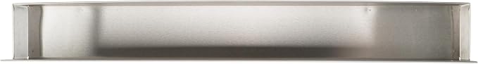 Winco 32" Bar Stainless Steel Speed Rail, Single | Holds up to 16 bottles, Foodservice