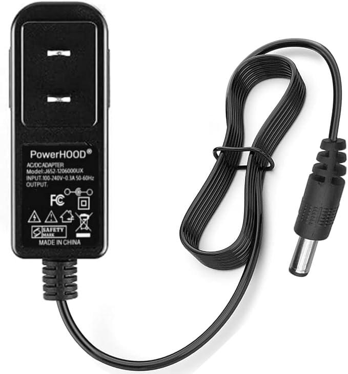 6V Charger for Wonder Lint 20OZ Super Sunbeam S20 SL-FS19002-1 SL-FS19002-6 | Fabric Sweater Shaver 6VDC 5W AC DC Adapter Power Supply Cord Cable PS Wall Home Mains PSU