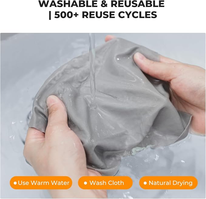 K&F CONCEPT Microfiber Lens Cleaning ClothX12,Glasses Cleaning,High Density | Individually Packaged,Percision Cleaning,Washable And Reusable,for Eyeglasses,Camera Lens,Screen Cleaning,White & Grey,MC01