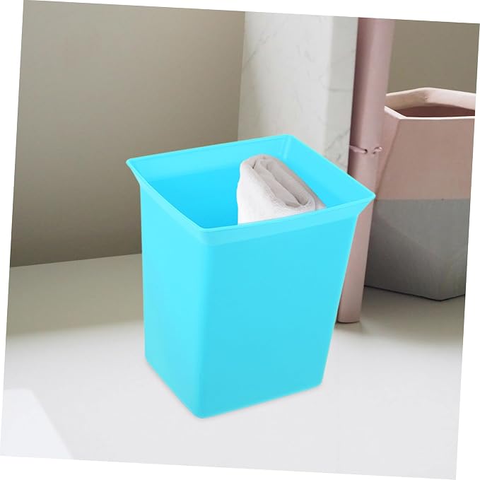 Hemobllo Plastic Cleaning Caddy Stackable Shower Organizer Bin for Bathroom Supplies Utility Storage Basket with Ample Space and Integrated Tool Bar for Easy Mobility