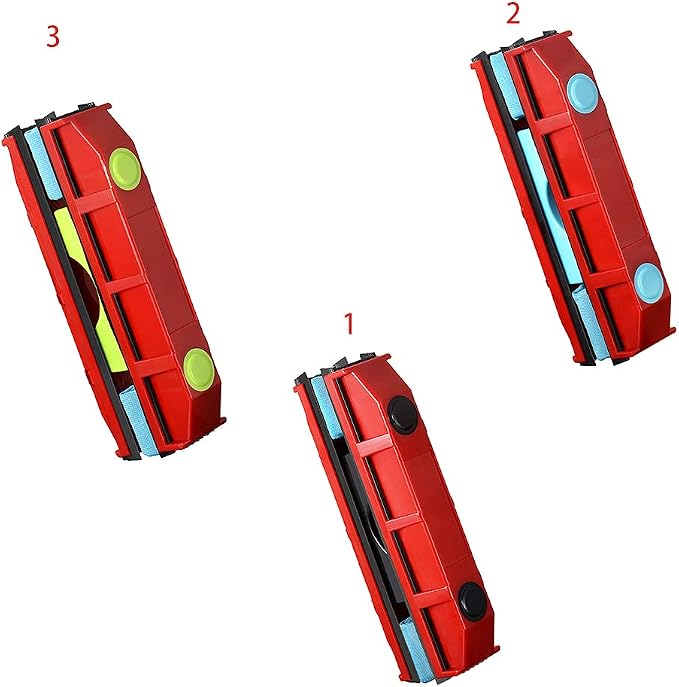 Magnetic Window Cleaner Glass Wiper Double-Sided Squeegee Gadget Household Window Washing Brush Dust Washer