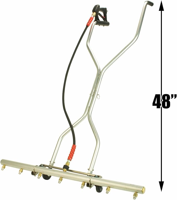 39" Surface Cleaner Water Broom for Hot and Cold Water Pressure Washer 7 Nozzles Gun Wand Hose Coupler