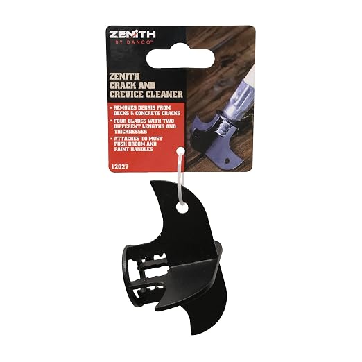 Zenith by Danco Crack and Crevice Cleaner, Weeding and Crevice Cleaning Tool (12027A)