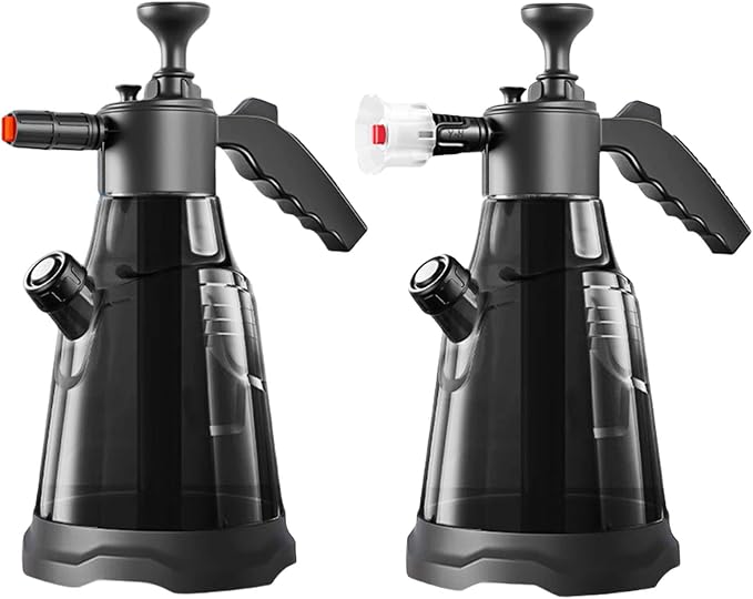 2Liters Hand Pumps Foam Sprayer Pneumatic Washer Foam Snow Foam High Pressure Car Wash Bottle for Garden