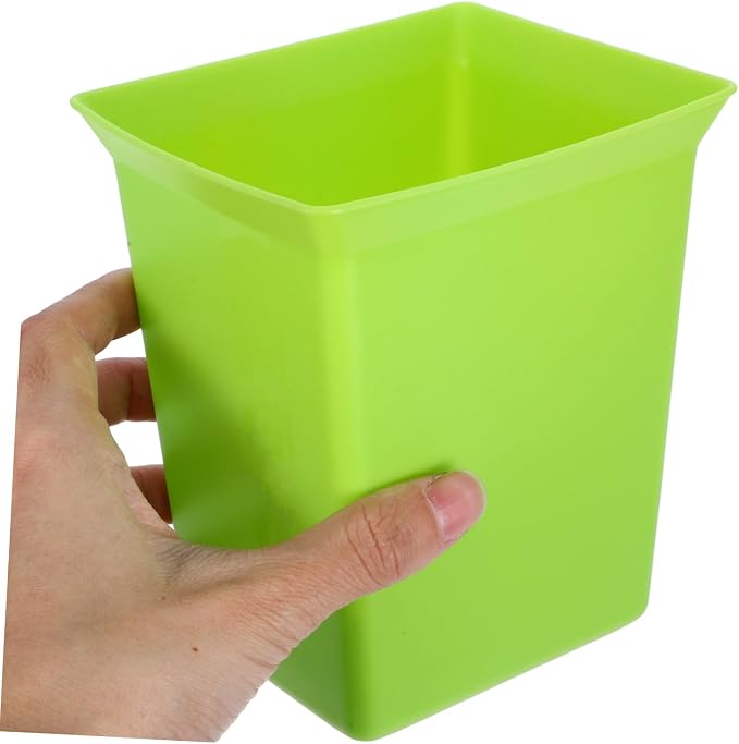 Ciieeo Plastic Storage Organizer for Housekeeping Portable Cleaning Bin for Bathroom and Shower Spacious Green Tool Holder for and Organization