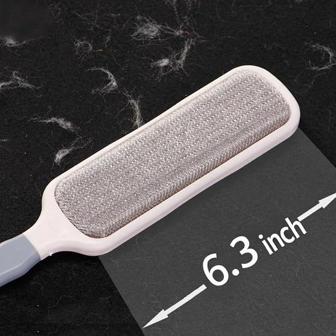 Generic Reusable Double - Sided Lint Remover Brush, Self - Cleaning Design for Clothes, Sofa, Car Seats