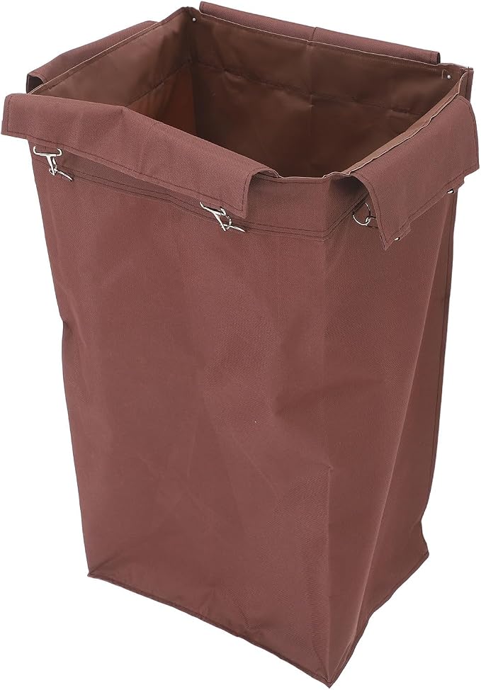 Trolley Bag Oxford Cloth Multi-Purpose Cleaning Organizer 27.5x15.3x11in | Reusable Large-capacity Storage, Portable Housekeeping and Shopping-cart Use, for Linen and Trash Supplies
