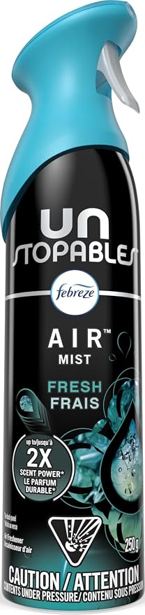 Febreze Unstopables FRESH Air Freshener (1 Count, 8.8 Oz)