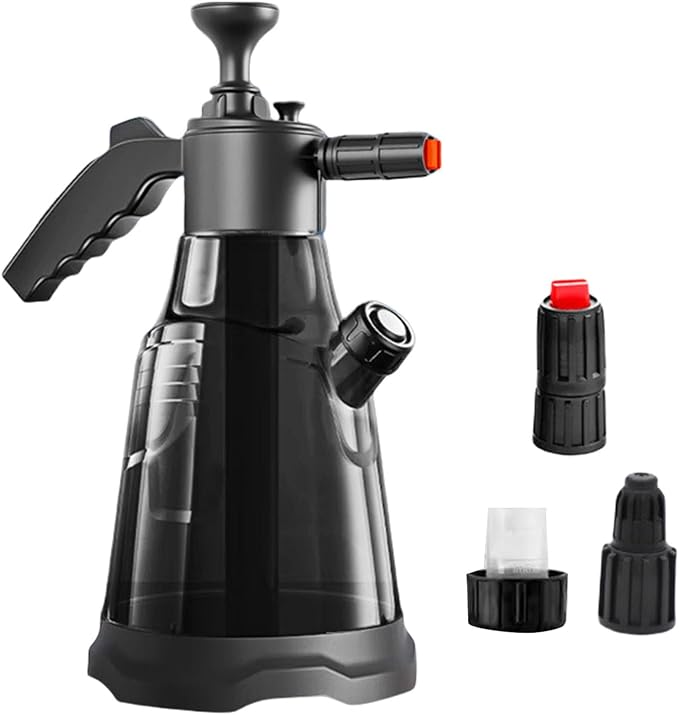 2Liters Hand Pumps Foam Sprayer Pneumatic Washer Foam Snow Foam High Pressure Car Wash Bottle for Garden