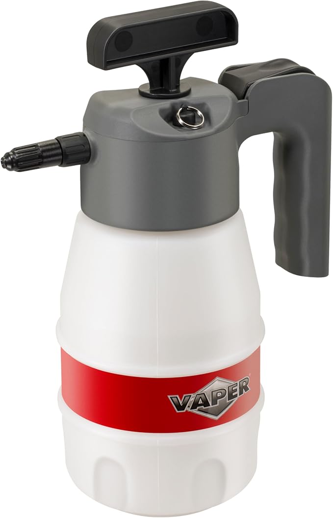 Vaper 19495 48oz Automotive Pump Sprayer, Pressurized Sprayer with Durable, High-Density Polyethylene Construction, Adjustable Nozzle for Multiple Spray Patterns