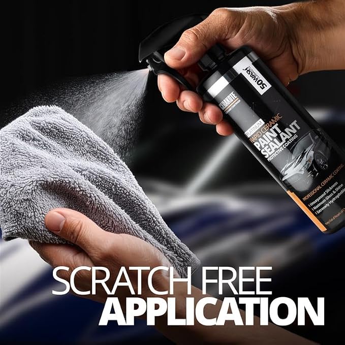 CERAKOTE Microfiber Towels (24 Pack) - Cleaning and Application Towels - Durable 300 GSM Lint-Free Material - Ideal for Cars, Home, Shop and Office