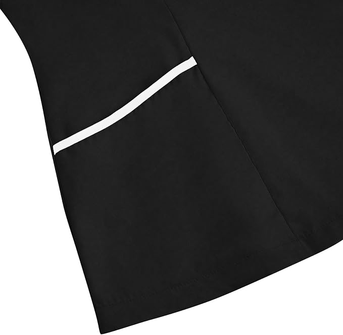 Housekeeping Uniforms - Women Lightweight Stretchy Scrubs for Cleaning Job, Breathable & Easy Care & Moisture-Wicking