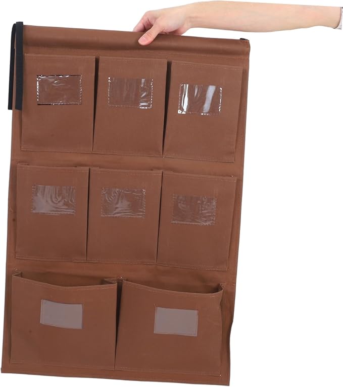 Heavy Duty Cleaning Cart Bag with Oxford Multipurpose Organizer for Housekeeping Carts Efficient Trash Bag Storage for Hotels and Offices and Portable Design