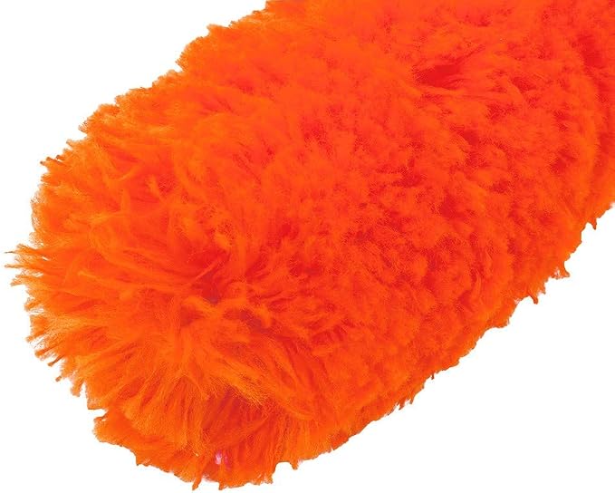 Dusters for Cleaning Extendable, Dusters for Cleaning with 31.5inch Extension Pole and Bendable Head for Home Furniture, Celling Fan, Blinds, Vent, Shelves, Cars, Orange
