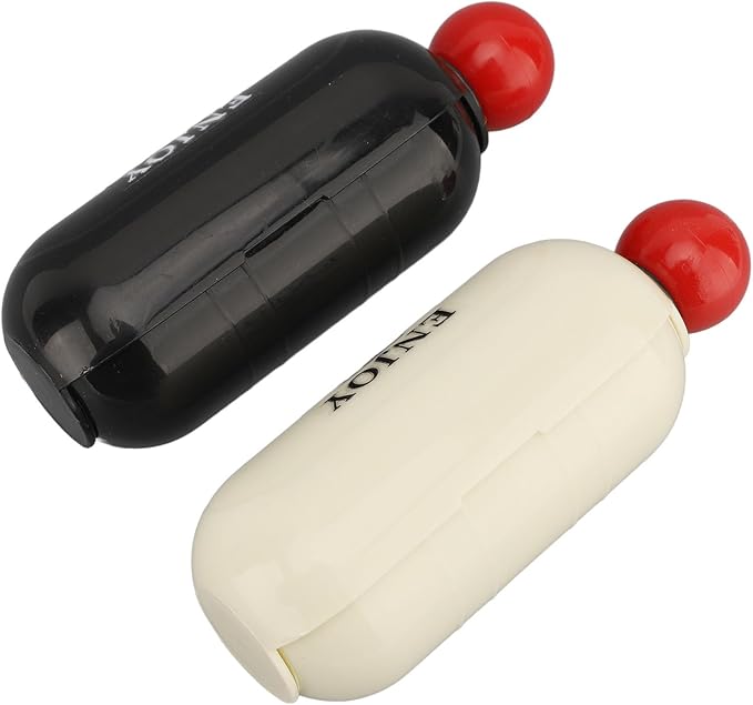 Lint Remover, Washable and Reusable, Adjustable Design, Pet Hair Remover for Clothes and Furniture, Compact and Portable, Black and White, 2 Count