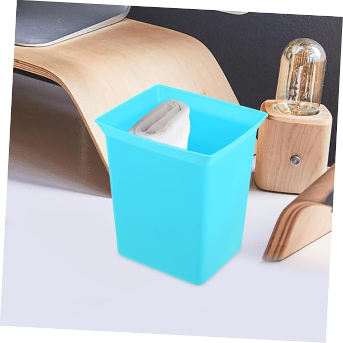 Hemobllo Plastic Cleaning Caddy Stackable Shower Organizer Bin for Bathroom Supplies Utility Storage Basket with Ample Space and Integrated Tool Bar for Easy Mobility