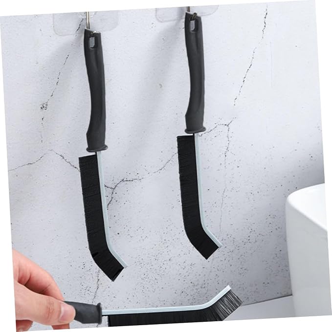 Cabilock 5pcs Multifunctional Crevice Brush Shower Cleaning Brush Hard Bristle Wall Cleaner Mop for Tile Grooves