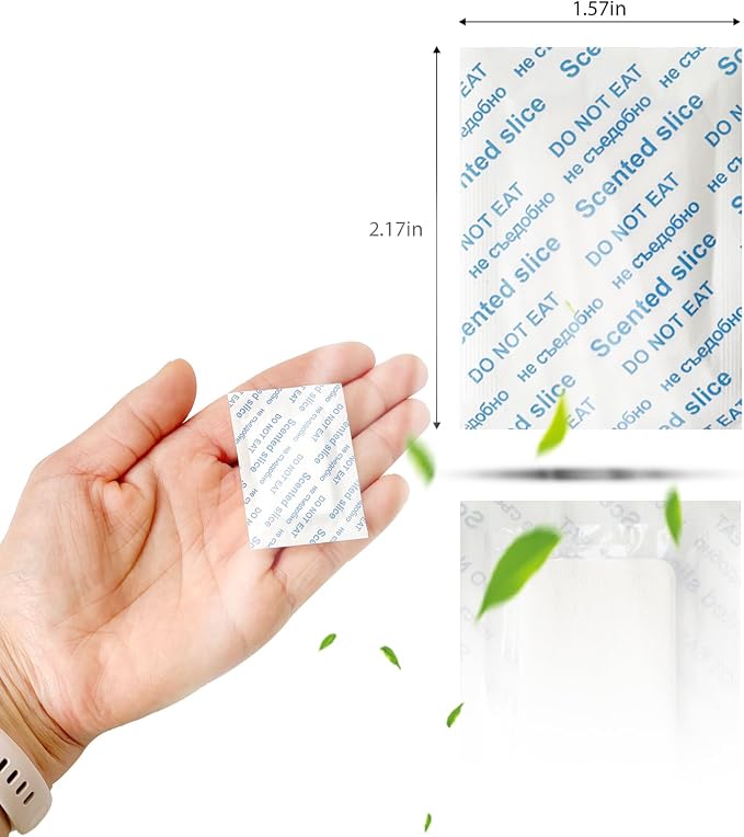 20 Pcs Closet Odor Eliminator Scented Sachets for Shoes, Closets, Dresser Drawers, Odor Elimination, Long-Lasting Freshness (Classic Parisian)