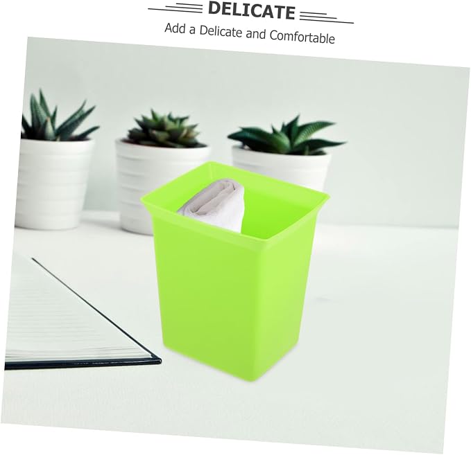 Hemobllo Cleaning Supplies Caddy Portable Plastic Organizer with Spacious Design for Home and Hotel Use Easy to Clean and Tool Holder Green