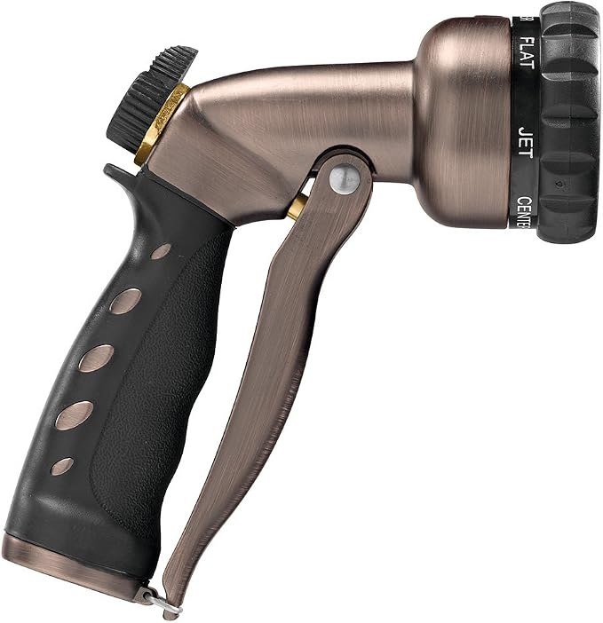Orbit Adjustable Spray Gardening Hose Nozzle - 56891D | Multi-Pattern Gardening Hose Nozzle for Versatile Lawn, Garden & Plant Watering with Adjustable Spray Settings