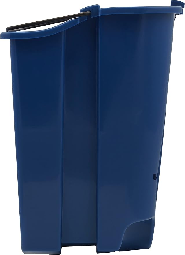 SPARTA 35 Qt Mop Bucket System with Wringer and Insert, Green | OmniFit, Polypropylene, 200,000-Cycle Wringer, Clean and Soiled Water Separation, Non-Marking Swivel Casters