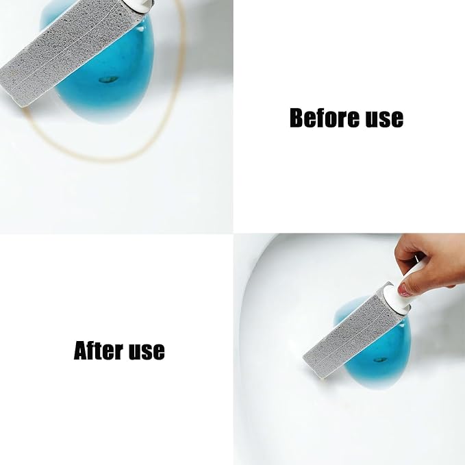 TuTuYa 10PCS Cleaning Brush Set, Multipurpose Household Cleaning Tool Kit | Remove Stubborn Dirt, Crevice Brush Easily Reach into Deep and Narrow Space, Toilet Cleaning Pumic Stone, Scraper for Kitchen