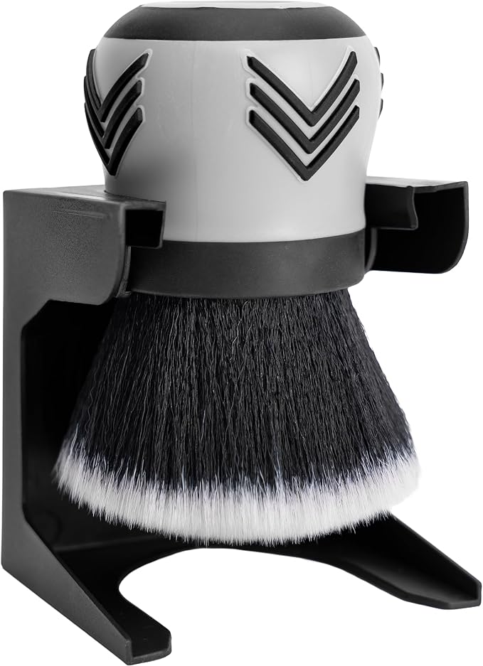 VIKING Car Cleaning Interior Detail Brush | Super-Soft Bristles, Interior Detail and Cleaning, Car Detailing Kit, Storage Stand Included
