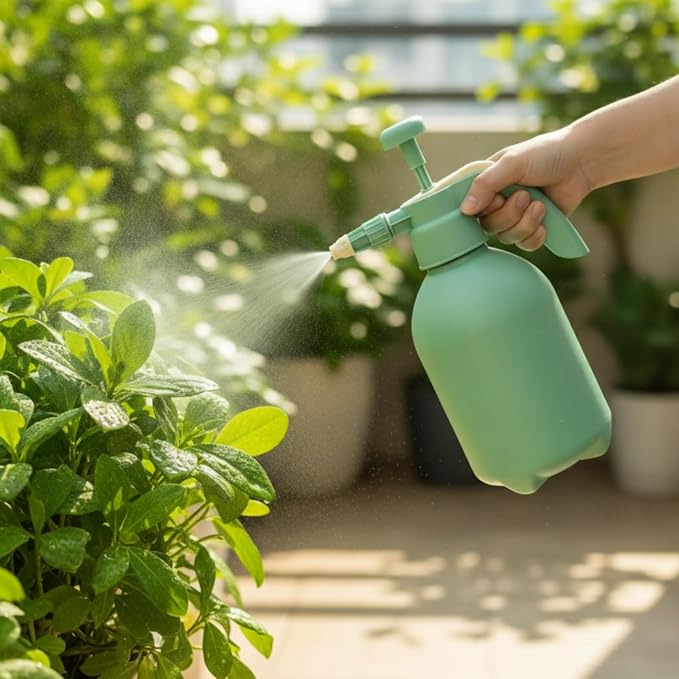 Water s with Adjustable Nozzle Trigger-Style Pressurized Spray Bottle Large Capacity Hand-Operated Bottle
