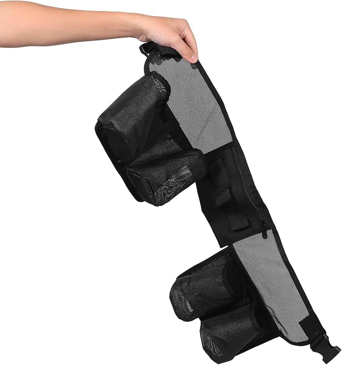Multi-pocket Tool Organizer Belt Pouch for Men, Portable Waist Bag with Belt Clip, Utility Tool Storage for Housekeeping and Construction Workers