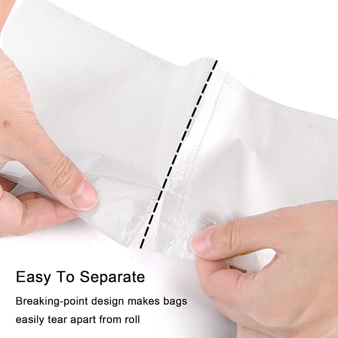 Tebery 200 Counts 4 Gallon Clear Small Garbage Bags Trash Bags, Wastebasket Bin Liners for Bathroom Bedroom Office Trash Can, 4 Rolls