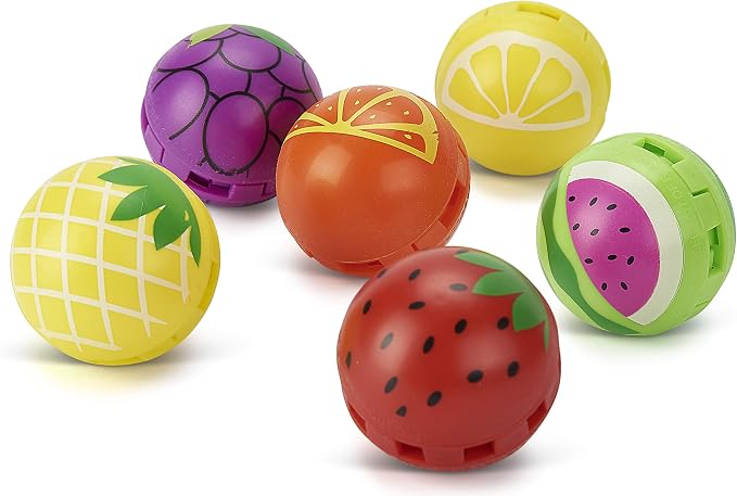 Sneaker Balls Odor-Fighting Shoe Fresheners, Eliminates Unpleasant Smells, Perfect For Sneakers, Gym Bags, Gear Bags, Drawers, Lockers, And More!, Fruitastic, 6 Pack